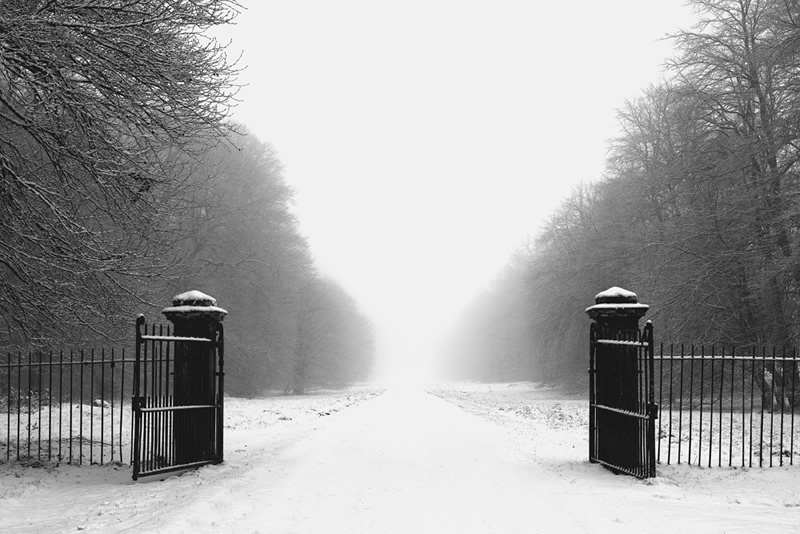 Gates to Murthly Castle - Perthshire